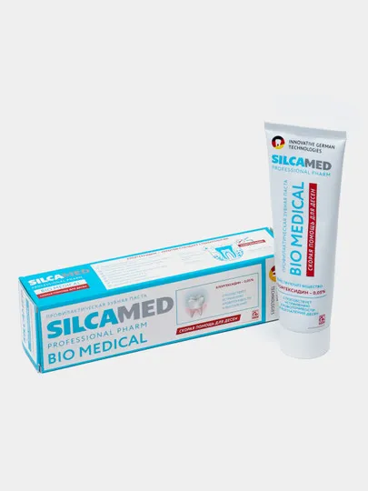 Зубная паста Silcamed Bio Medical 130 г#1