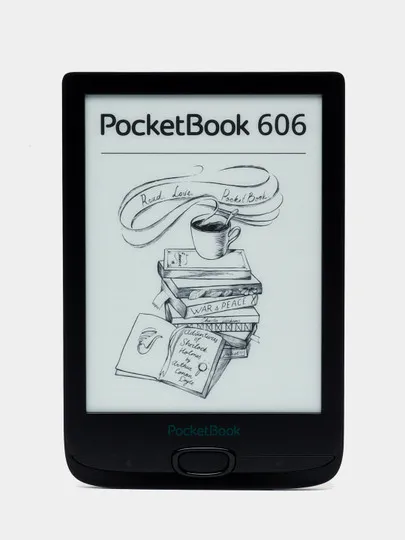 Электронная книга с функцией словаря e-Reader PocketBook 606, Black#1