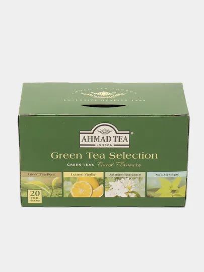 Чай зеленый Ahmad Tea Selection 20х2гр#1