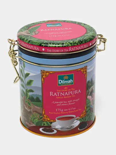 Чай чёрный Dilmah The Story of Tea Ratnapura, 175 г#1