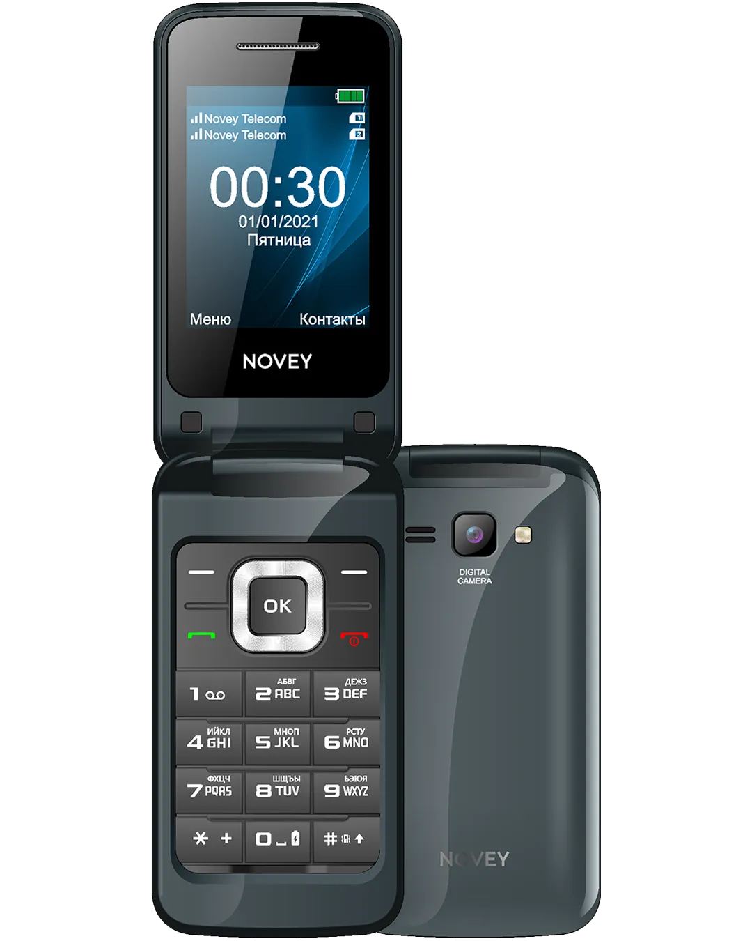Телефон Novey A30R Grey#1