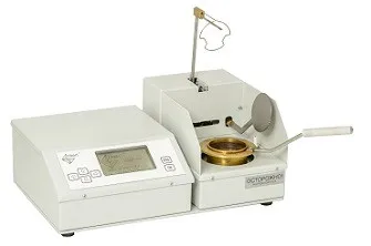 Аппарат автоматический для определения температуры вспышки нефтепродуктов в открытом тигле ОТВО-01 (метод Кливленда)#1