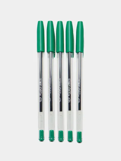 Ручка шариковая Linc Offix, зеленая, 1 мм #1