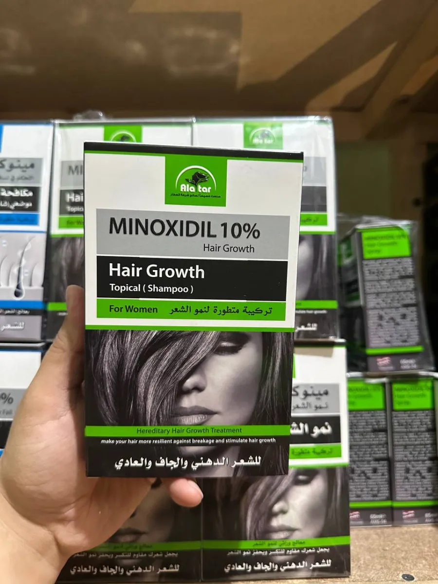 Sochni tiklash uchun shampun Minoxidil 10%#1