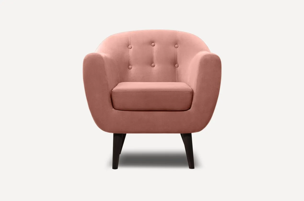 Кресло Роттердам Velvet Pink#1