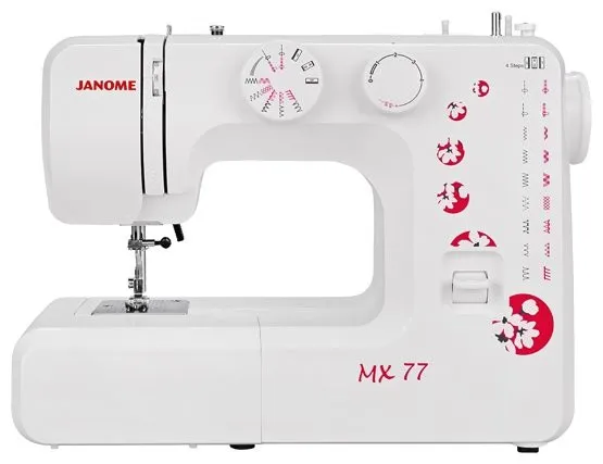 Швейная машина Janome MX 77 | Швейных операций 15 | Скорость шитья 800 ст/мин#1