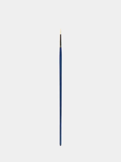 Кисть художественная Гамма Манеж №1, синтетика упругая, круглая длинная ручка#1
