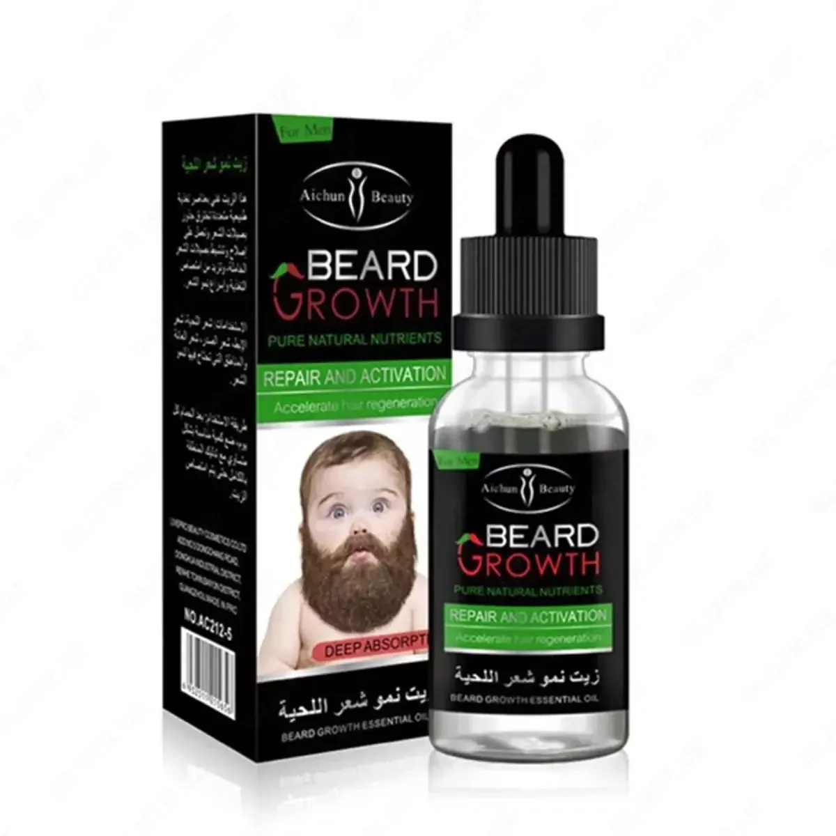 Масло для роста бороды и усов - Beard Growth#1