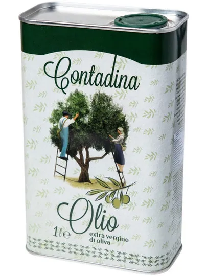 Масло оливковое Contadina Olio Extra Virgin, 1 л#1