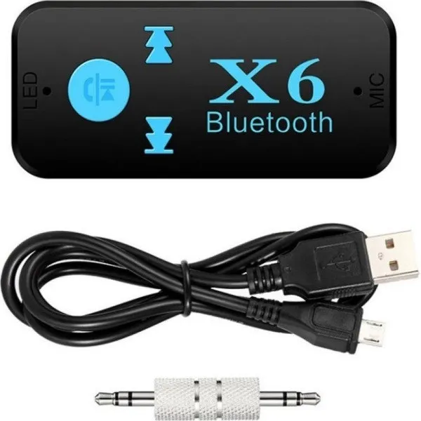 Адаптер ресивер Bluetooth-Aux X6#1