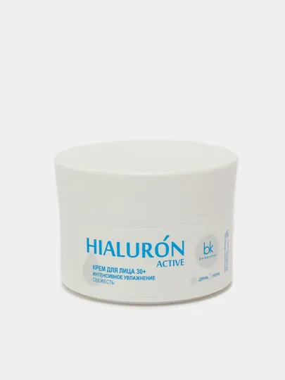 Крем для лица Belkosmex Hialuron Active 30+ интенсивное увлажнение свежесть, 48 г#1