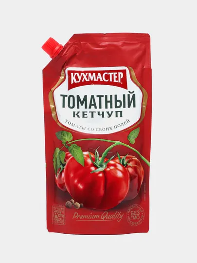 Кетчуп Кухмастер томатный 350гр#1