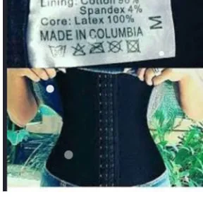 Колумбийский утягивающий ортопедический корсет для похудения талии, спины#1
