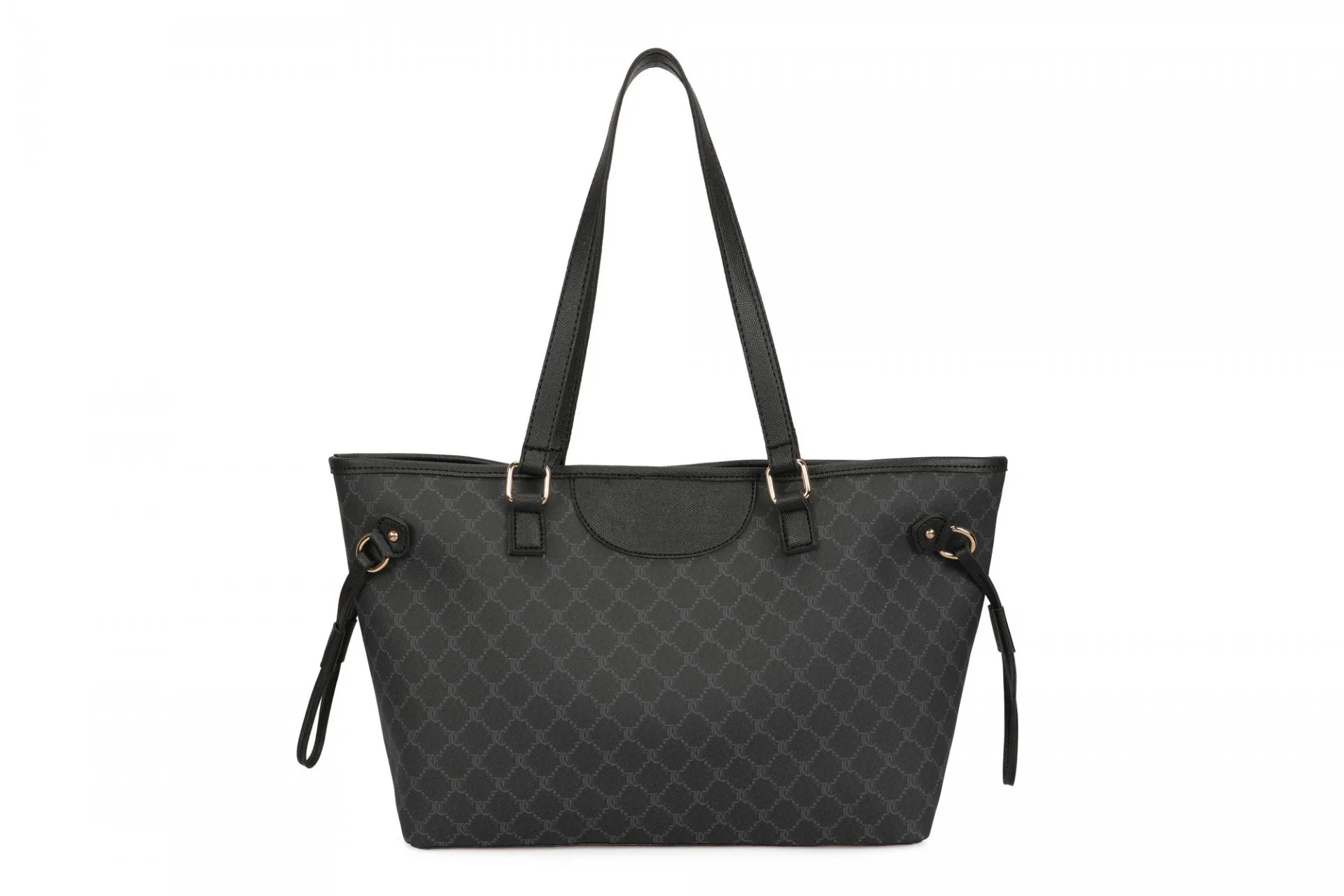 Женская сумка 1521 Черно-серый#1