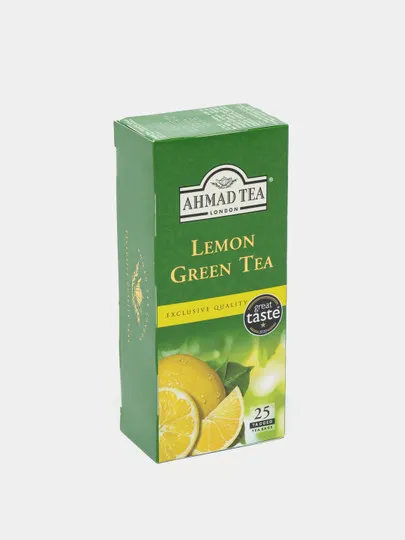 Чай Зеленый Ahmad Tea, Лимон, 25х2гр#1