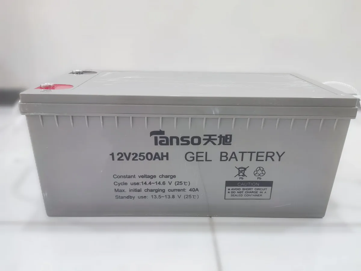Гелевая аккумуляторная батарея TANSO, 12V 250Ah#1