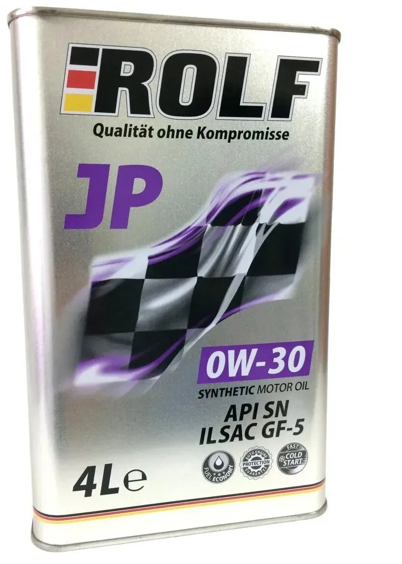 Масло синтетическое ROLF JP SAE GF 5/API SN 0W30 4л#1