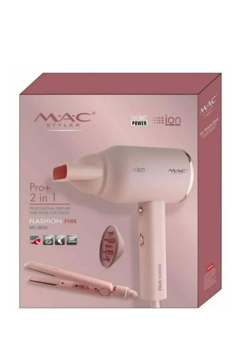 Комплект из фена для волос Mac-Styler MC-6605 для профессиональной укладки в домашних условиях#1