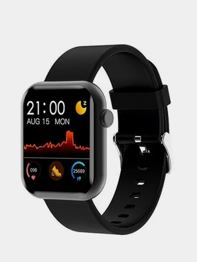 Смарт часы Tecno Smart Watch TSP-W01 Dark Chrome (p/n 10303798)#1