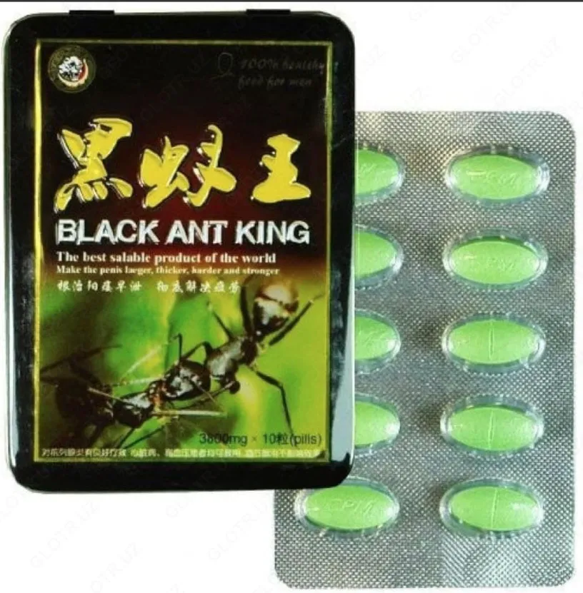 Erkaklar quvvat uchun King Black Ant#1
