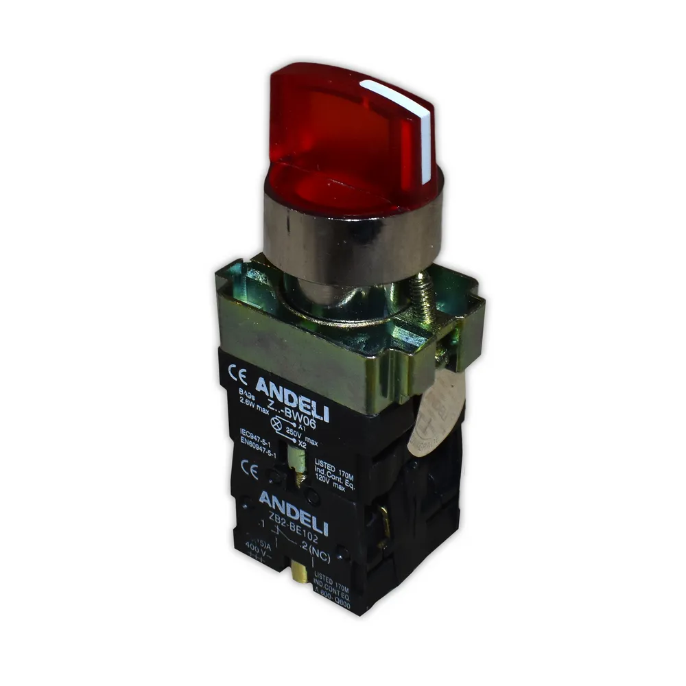 Кнопка переключатель с подсветкой-XB2-BK3565#1