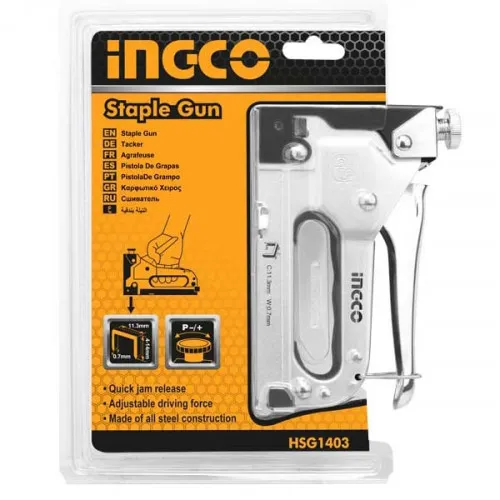Степлер механический INGCO HSG1403#1