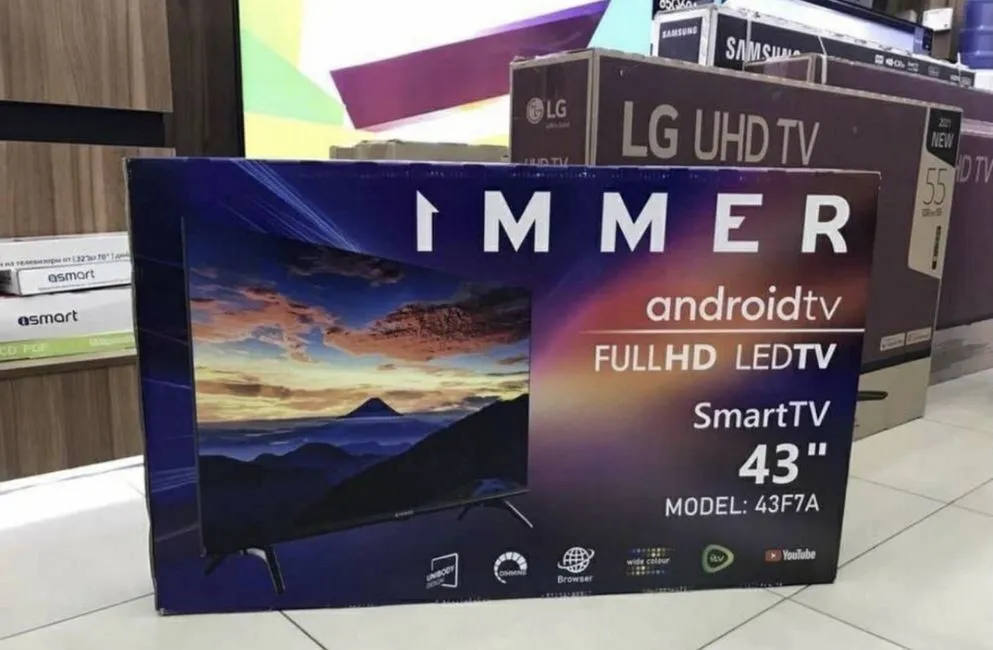 Телевизор Immer 43" 1080p Full HD LED Smart TV Wi-Fi Android#1