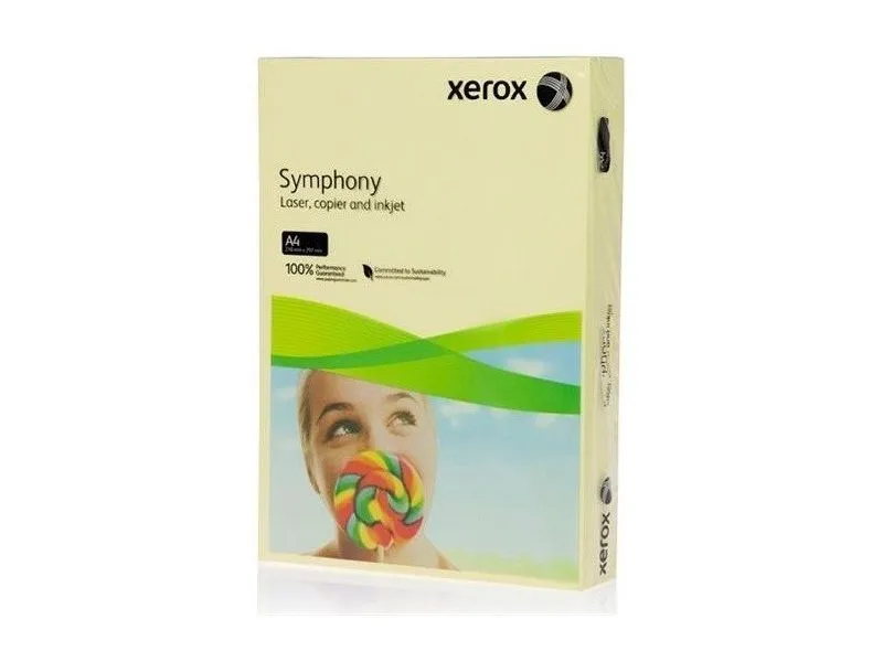 Цветная бумага Xerox Symphony Pastel Salmon/Желто розовый А4 160 гр/м2#7