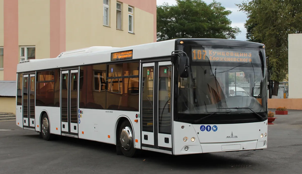 Низкопольный автобус МАЗ 103965#4