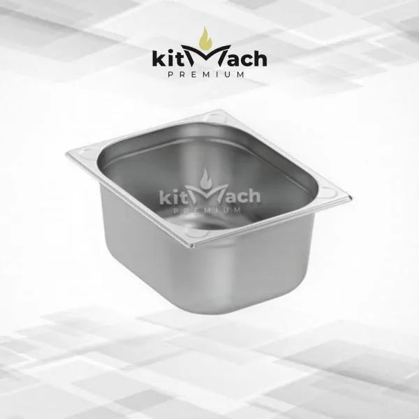 Гастроёмкость Kitmach Посуда мармит 1/2 (150 мм)#1