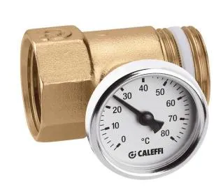 Фитинг с термометром CALEFFI#1