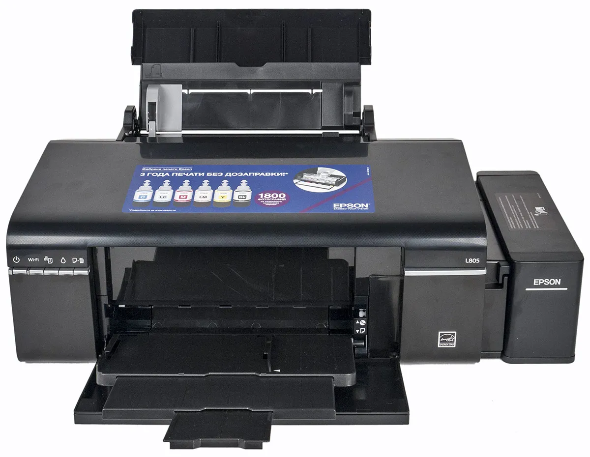 Принтер Epson L805 (A4, 37 стр / мин, 5760 optimized dpi, 6 красок, USB2.0, WiFi)#5