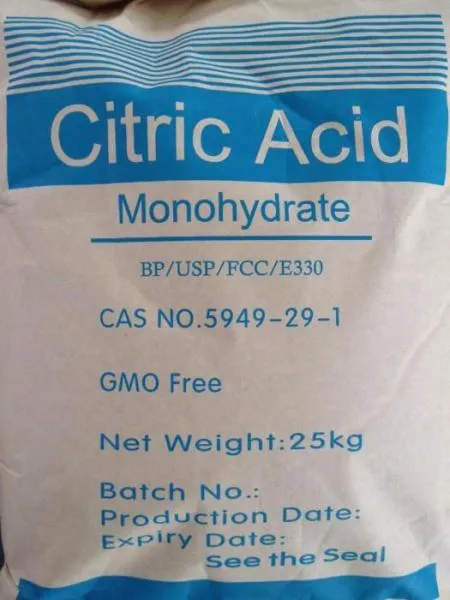 Лимонная кислота (Citric Acid) моногидрат#1