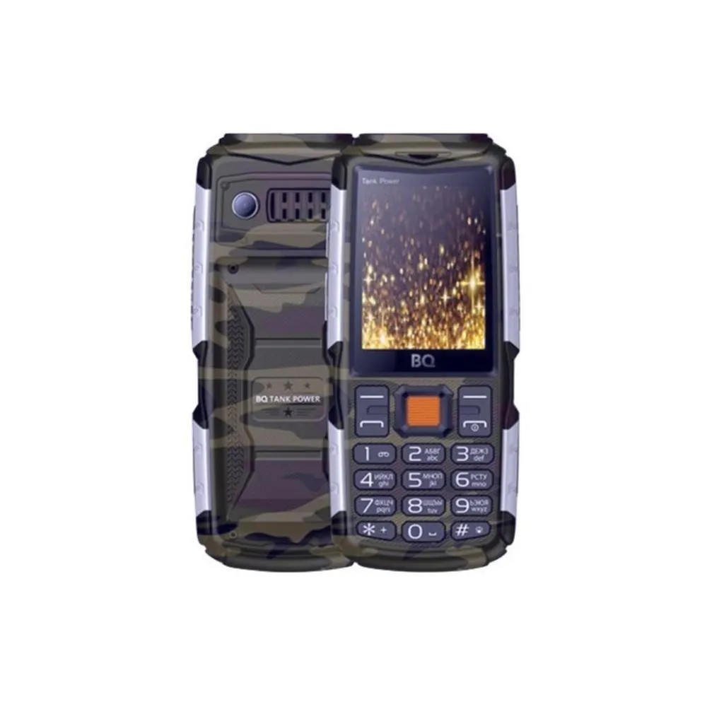 Мобильный телефон BQ-2430 Tank Power Камуфляж Серебро#2