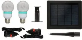 Светодиодные лампы на солнечных батареях - Solar-16#1