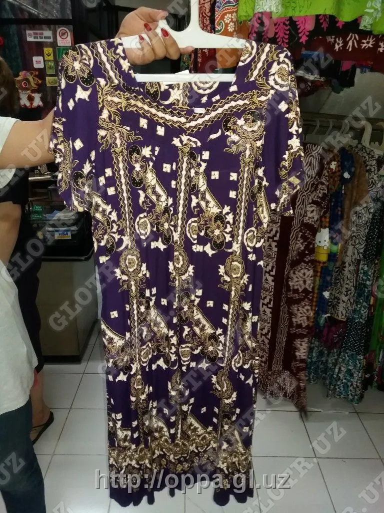 Штапельная платья №104. производство Индонезия#1