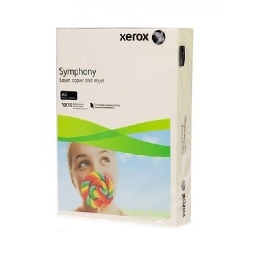 Цветная бумага Xerox Symphony Pastel Salmon/Желто розовый А4 160 гр/м2#2