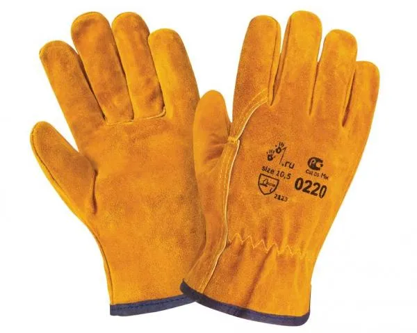 Цельно спилковые перчатки miner Артикул РБ-001#6