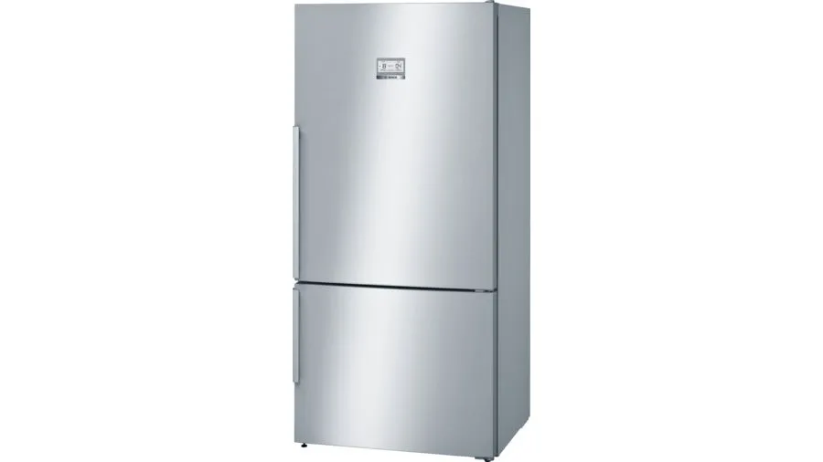 Serie | 6 Отдельностоящий холодильник с нижней морозильной камерой 86 cm, Нержавеющая сталь (не оставляющая отпечатки пальцев)#1