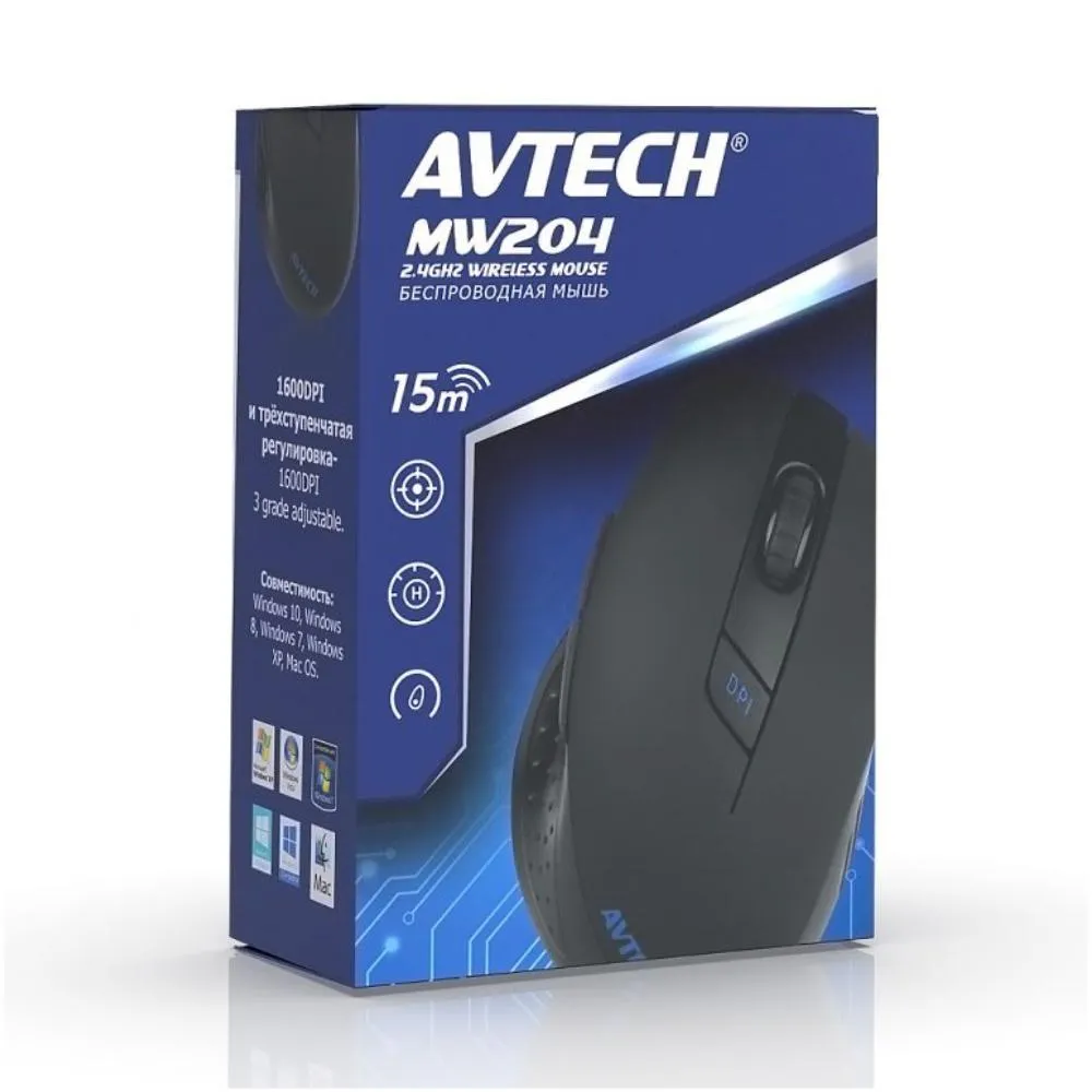 Беспроводная мышь Avtech MW204#1