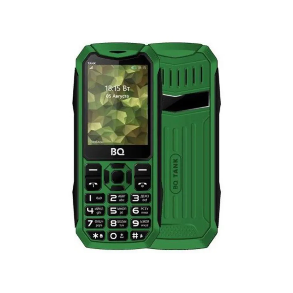 Мобильный телефон BQ-2428 Tank Зеленый#2