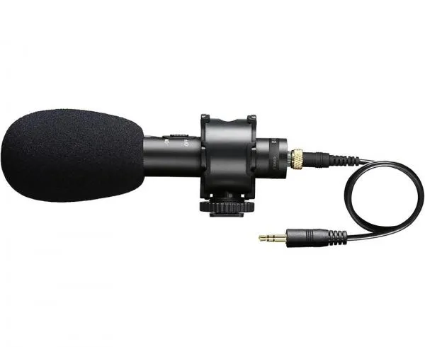 Микрофон для видео-камер с проводом и штекерами#4