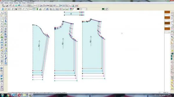 Система автоматизированного проектирования RICHPEACE Garment CAD#1
