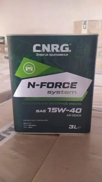 C.N.R.G. N-FORCE SYSTEM 15W40 SG/CD моторное масло (3)#1