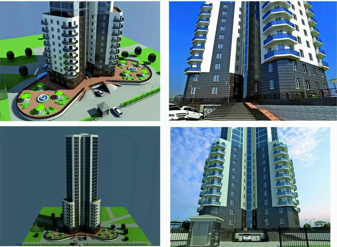 Проект-предложение на строительство многоэтажного жилого дома#1