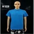 Мужская рубашка поло с коротким рукавом, модель M5330#1