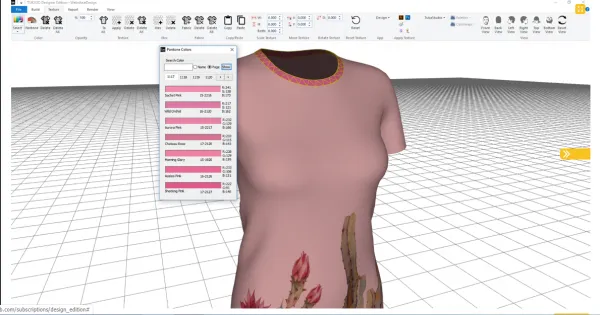 Программа САПР одежды Print Visualizer-TUKA3D Designer Editi#1