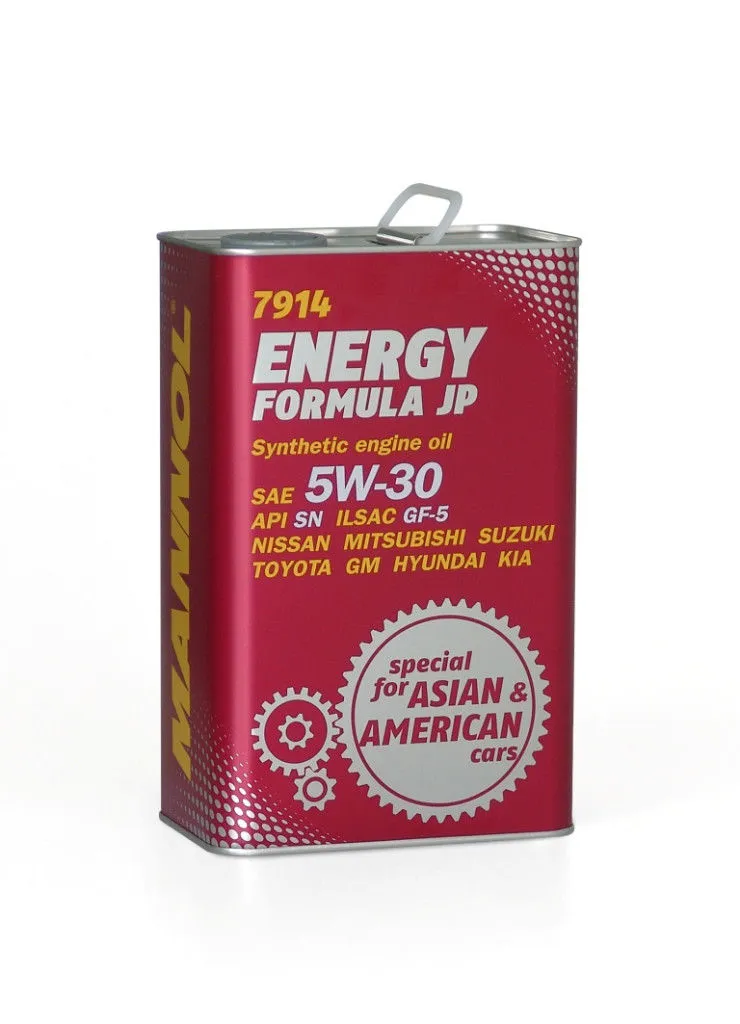 Моторное масло Mannol ENERGY FORMULA JP  5w30 GM dexos I  API SN   1 л#2