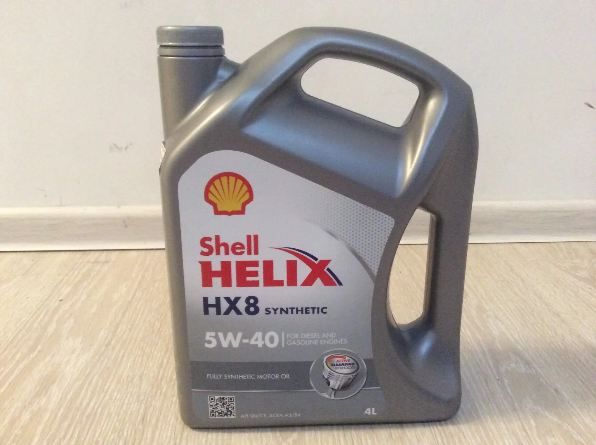 Масла  SHELL HELIX HX8  5W40  Fully Syntetic 100% 4L#2