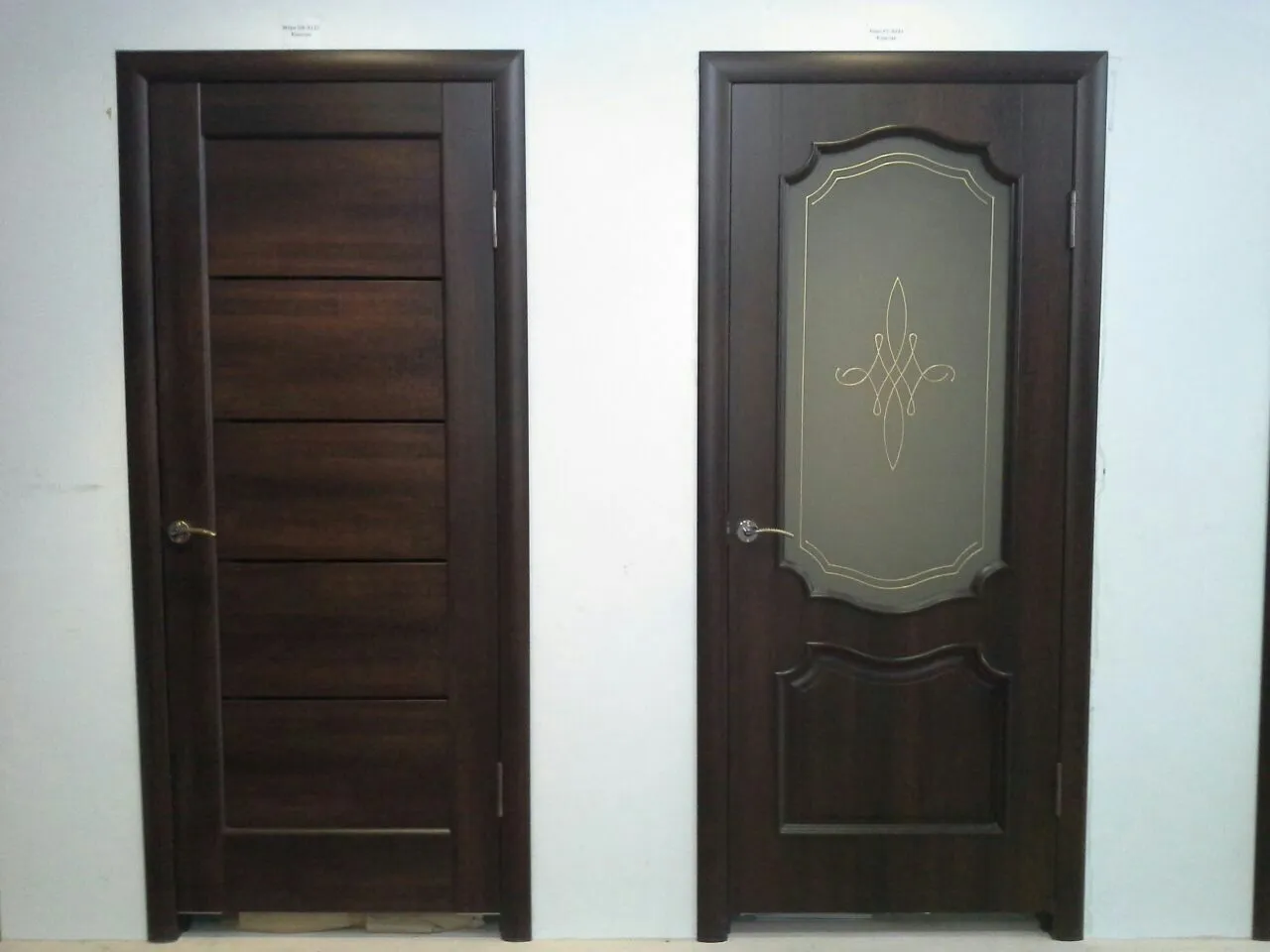 Деревянная дверь «ИНТЕРА De Luxe»#1